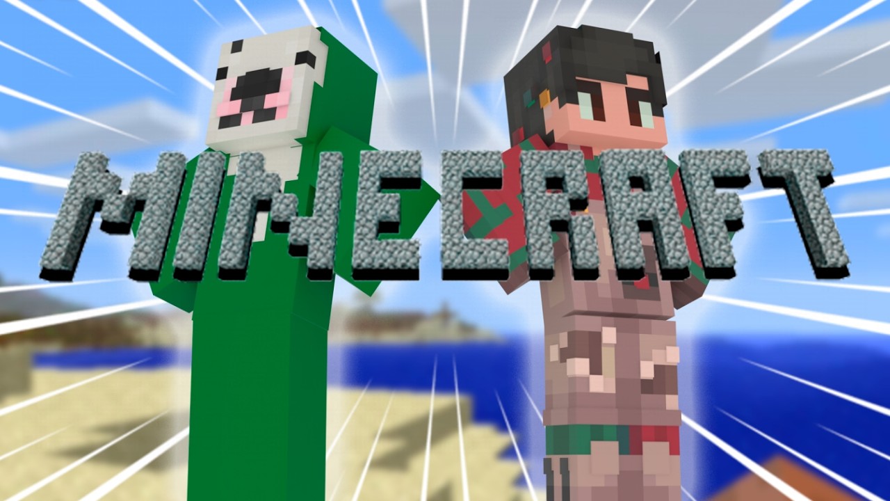 LOS REYES DE LA BETA | YAMI Y TINY EN LA BETA 1.0 DE MINECRAFT