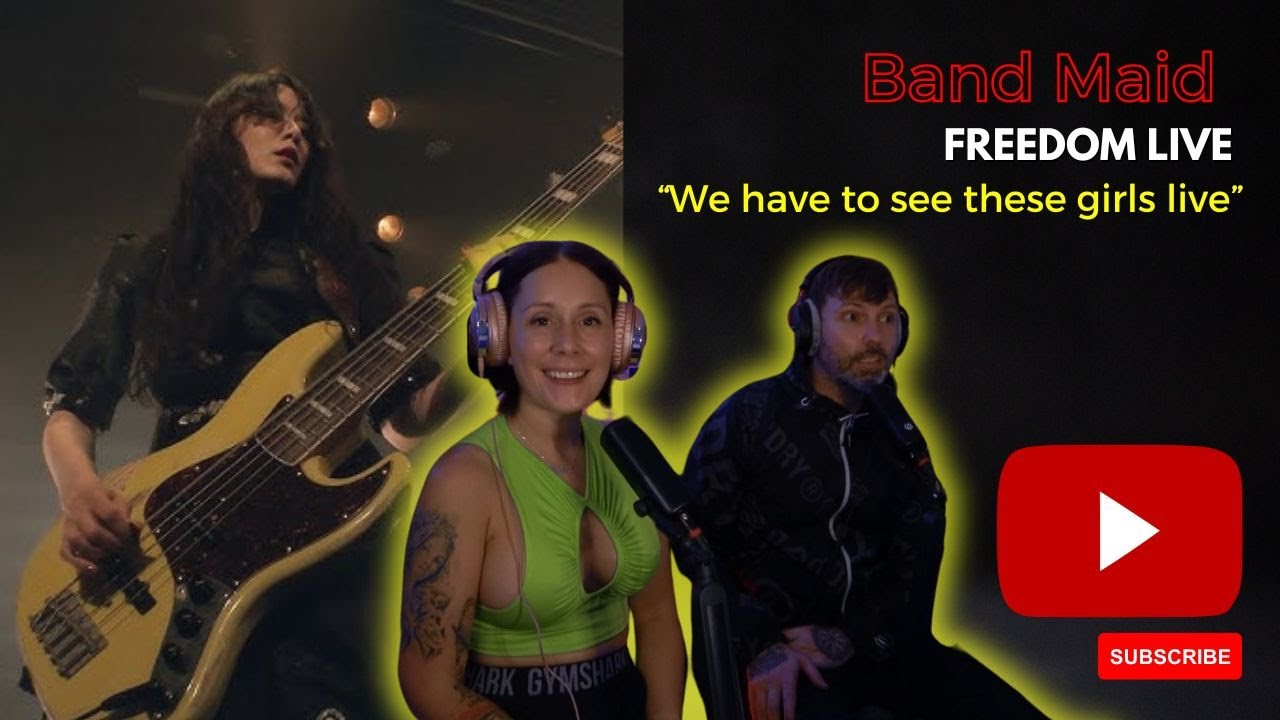 Band Maid - Freedom Live - British Couple React