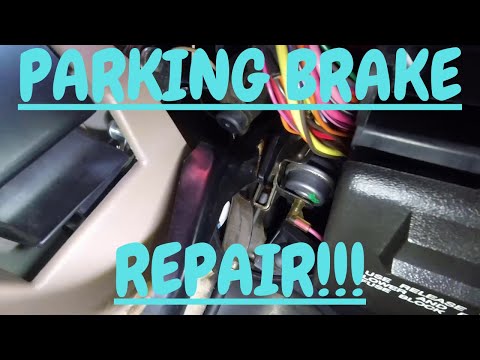 Cadillac DeVille Automatic Parking Brake Repair!!