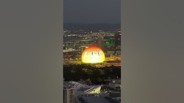 Heat Waves in Las Vegas is Melting The Vegas Sphere Emoji Face