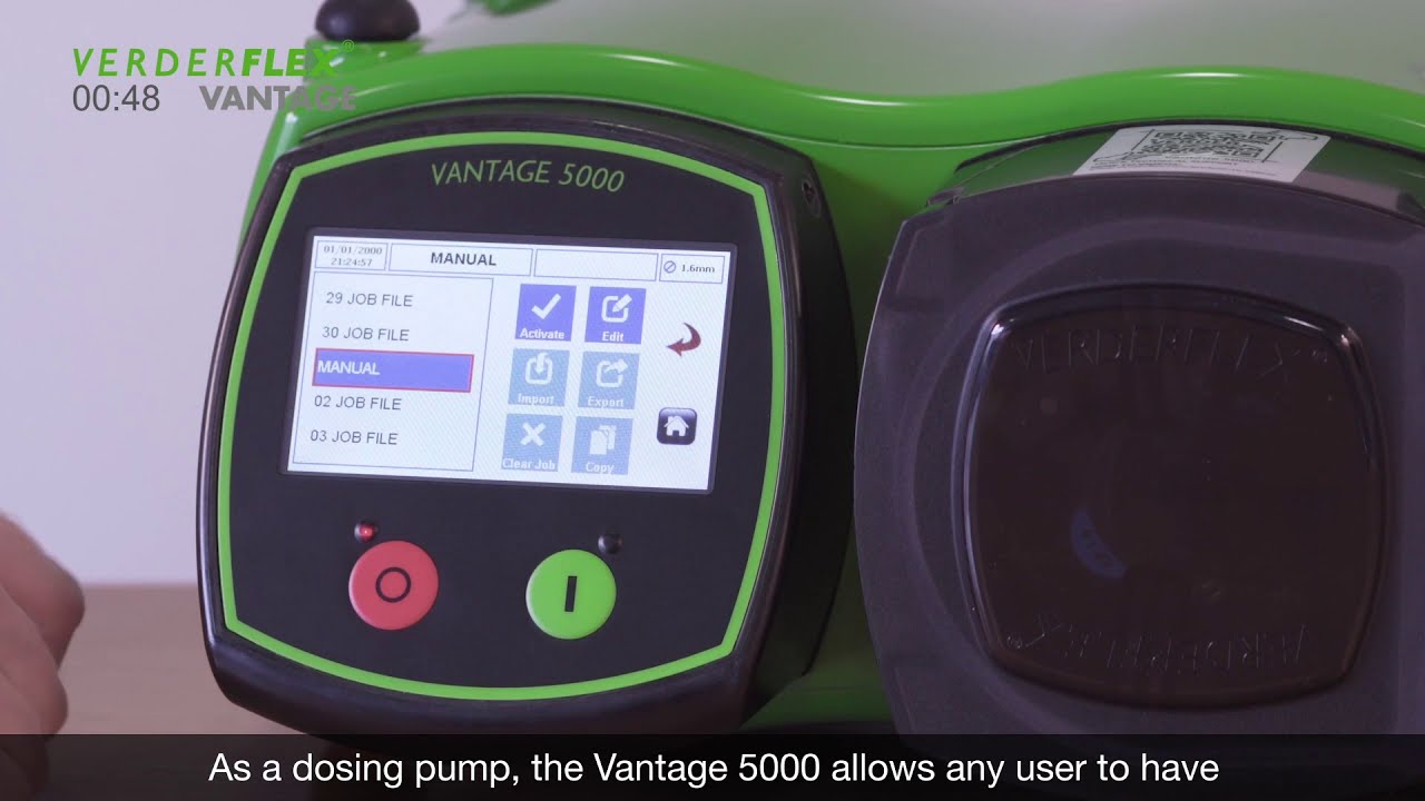 Verderflex Vantage 5000: The Programmable Dosing Pump