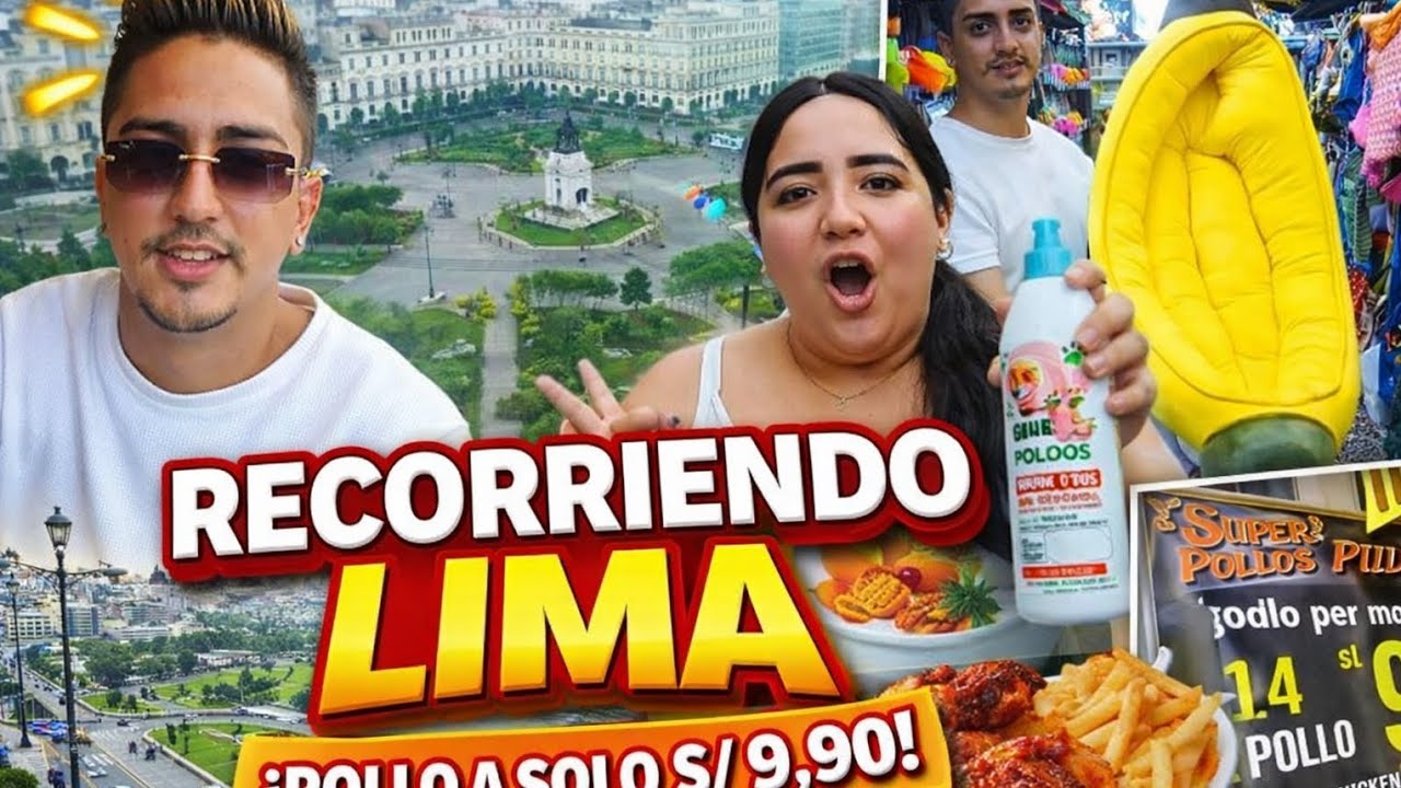📌 Recorriendo Lima SIN FILTRO: arte, cultura y pollo a 9 soles 😱🍗