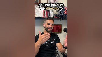 How To Build Relationships With College Coaches #CFBRecruiting #NCAAFootball #Recruitment #CollegeFo