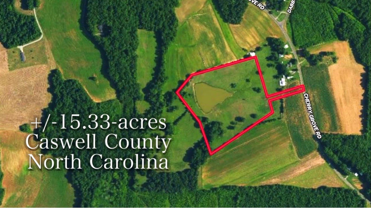 SOLD 15.33acres in Caswell County, NC YouTube
