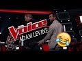 The voice outtakes seasons 11  12  adam levine funniest moments