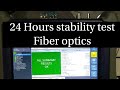 Stability test in fiber optics (urdu and Hindi )