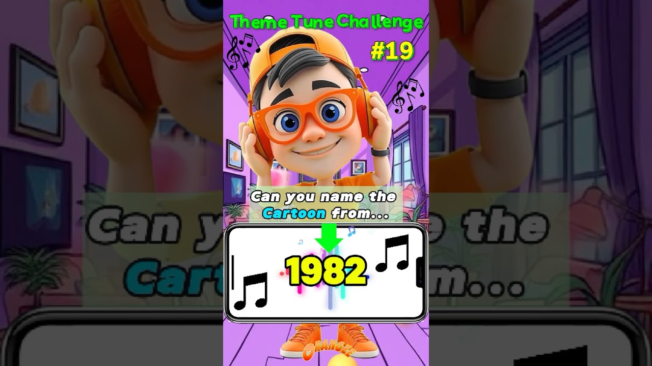 Name the Cartoon from 1982? | Theme Tune Challenge No. 19 