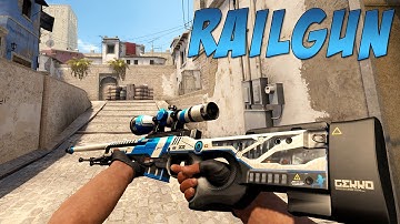 CS:GO - AWP | Railgun Gameplay (Workshop)