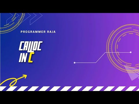 Calloc in C || Dynamic memory allocation || Tutorial #57