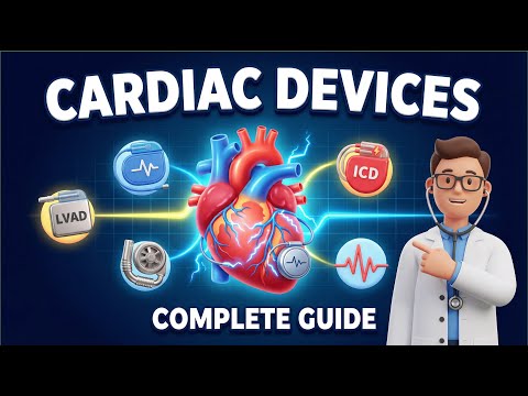 Video Master Cardiac Devices in 20 Minutes for Med Students & Residents #medical