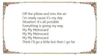 Le Tigre - My My Metrocard Lyrics