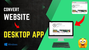 How to Convert Website to Desktop Application (.exe) in Minutes! (Free & No Coding)