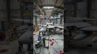 🚨 ABANDONED MILITARY DRONE HANGAR RESTORED TO FULL OPERATION 😱 #shorts #automobile #droneguy #viral