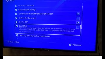 How to Enable Boost Mode on PlayStation 4 Pro