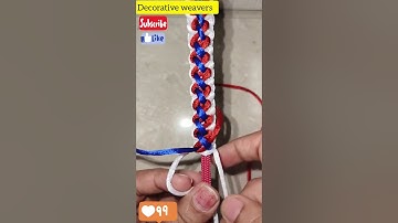 Magic of Macrame knots✨| video tutorial.47 | #macrameknots #paracord #beginnermacrame #videotutorial