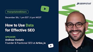 How to Use Data for Effective SEO with Andreas Voniatis