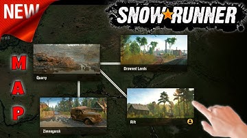 SnowRunner - How to unlock NEW RIFT MAP! Update 5.0 + Exploring RIFT