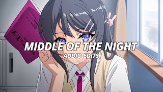 Middle Of The Night - elley duhé [edit audio] #music #audio