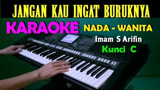 YANG PERNAH KUSAYANG - Imam S Arifin | KARAOKE Nada Wanita, HD