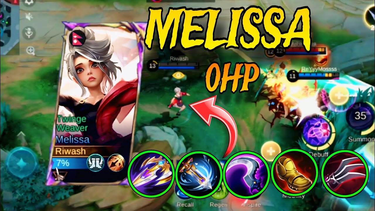 0HP Mai Triple Kill Melissa MLBB GAMEPLAY