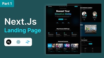 Build a Modern Online Course Landing Page with Next.js 16 & Tailwind CSS | SkillForge UI (Part 1)