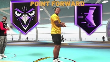 Nba2k22 Rare Build Best Point forward Build w/Hof defense| Demigod iso build