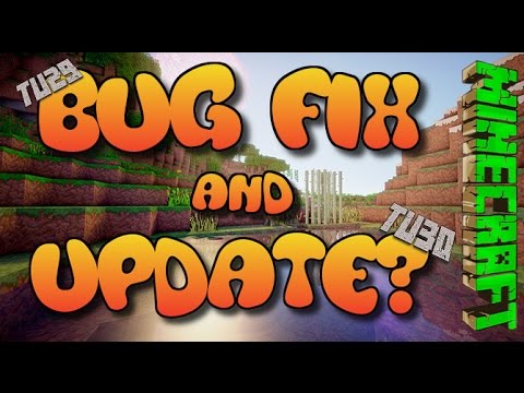 Minecraft Xbox 360 + PS3 - TU 29/30 BUG FIX AND UPDATE? - YouTube