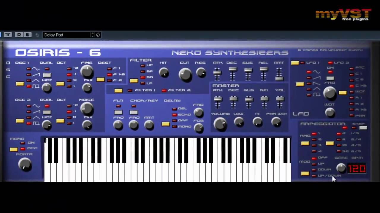 Osiris 6 - Free VST - myVST Demo