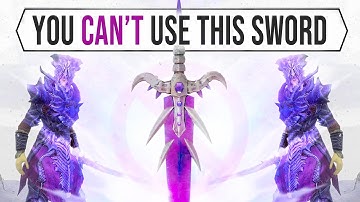 Skyrim - A Sword so POWERFUL You CAN
