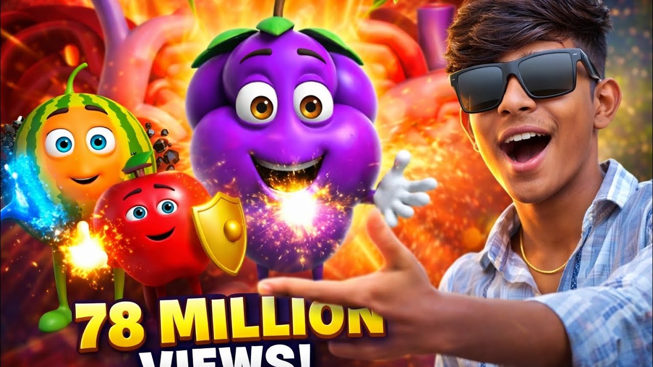 “जब खाना खुद बोले 🤯 |AI Food Health Animation | सच जो डॉक्टर भी बताते हैं”