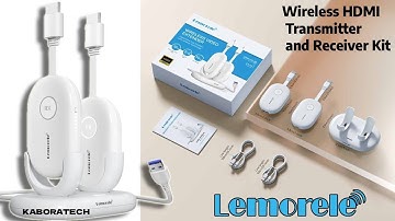 Lemorele G500 Wireless HDMI Transmitter and Receiver Kit