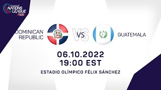Concacaf Nations League 2022 | Dominican Republic vs Guatemala
