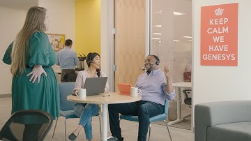 The technology behind customer smiles: Keep calm. We have Genesys.