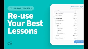 How to Reuse Lessons in Common Curriculum Planner Across Years & Classes (Copy & Save Time)