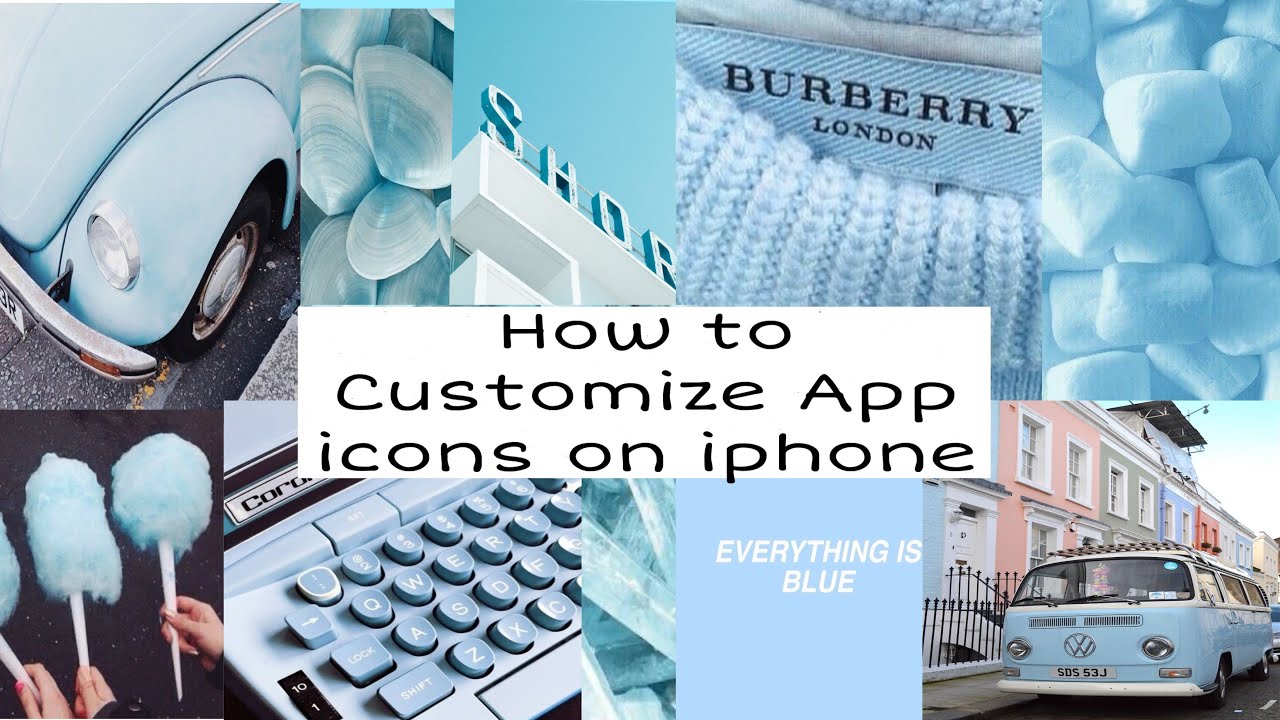 How to Customize App Icons On Iphone ~Aesthetic~ - YouTube