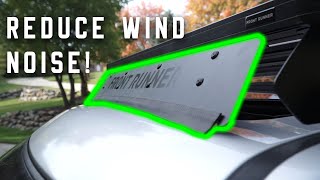 Every Roof Rack Needs This! | Front Runner Wind Fairing Install