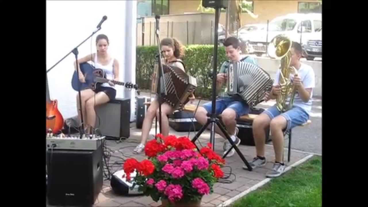 Tiroler Buam Polka  mit den Lustigen 4