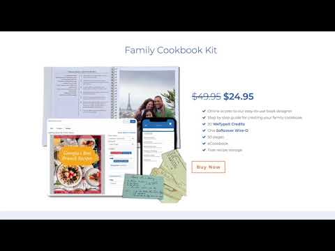 Family Cookbook Kit