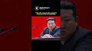When Kim Jong Un noticed someone asleep during the meeting
