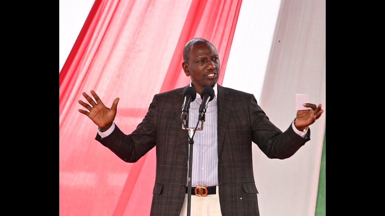 LIVE: PRESIDENT RUTO TOURS NDARAGUA, NYANDARUA COUNTY - YouTube