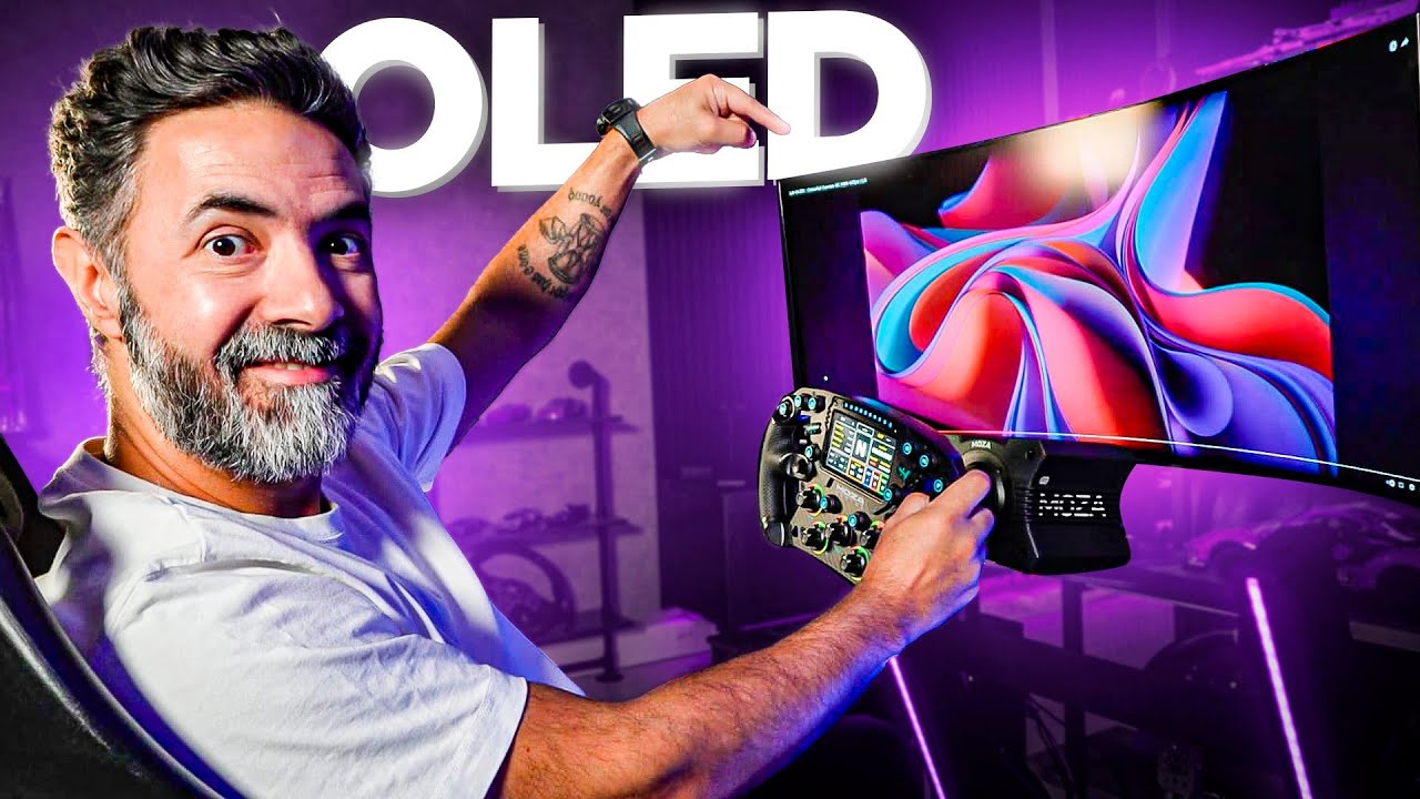 MELHOR monitor para SIMRACING