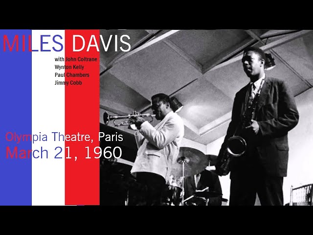 Miles Davis with John Coltrane- March 21, 1960 Olympia Theatre, Paris class=