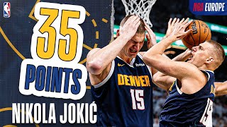 Nikola Jokic IN BEAST MODE! 35 Points v Minnesota Timberwolves