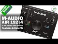 Sound Test of the M-AUDIO AIR 192|4 2-In/2-Out 24/192 USB Audio Interface