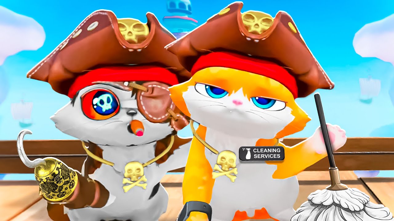 I JOINED A CAT PIRATE CREW - I Am Cat Multiplayer Update