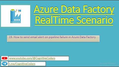 How to send email alert on pipeline failure using ADF | Azure Data Factory | Real Time Scenario