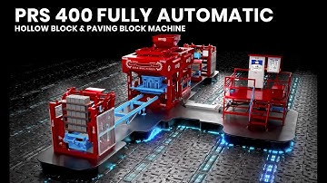 Fully Automatic Hollow Block and Paving Block Machine: PRS 400