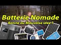 Batterie nomade ou installation solaire  ecoflow bluetti goalzro vanlife fourgonamnag  cc