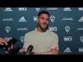 Postgame Reaction | Michael Edwards on his first MLS start, strong work ethic shown in performances