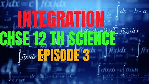 Integration by substitution method